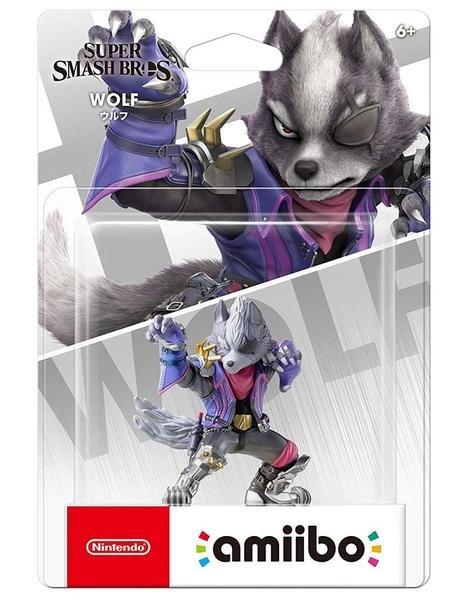 Nintendo  Amiibo Figur: Wolf - Super Smash Bros. Collection 