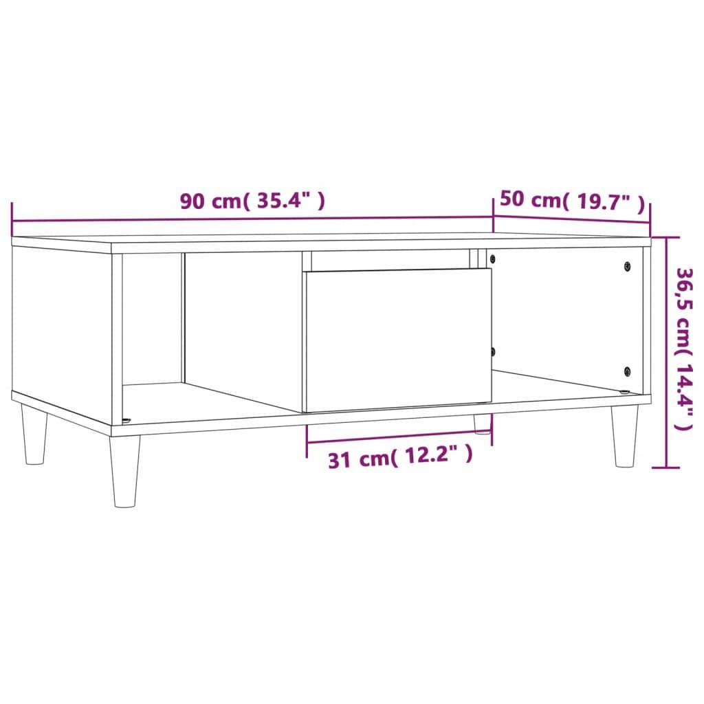 VidaXL Couchtisch holzwerkstoff  