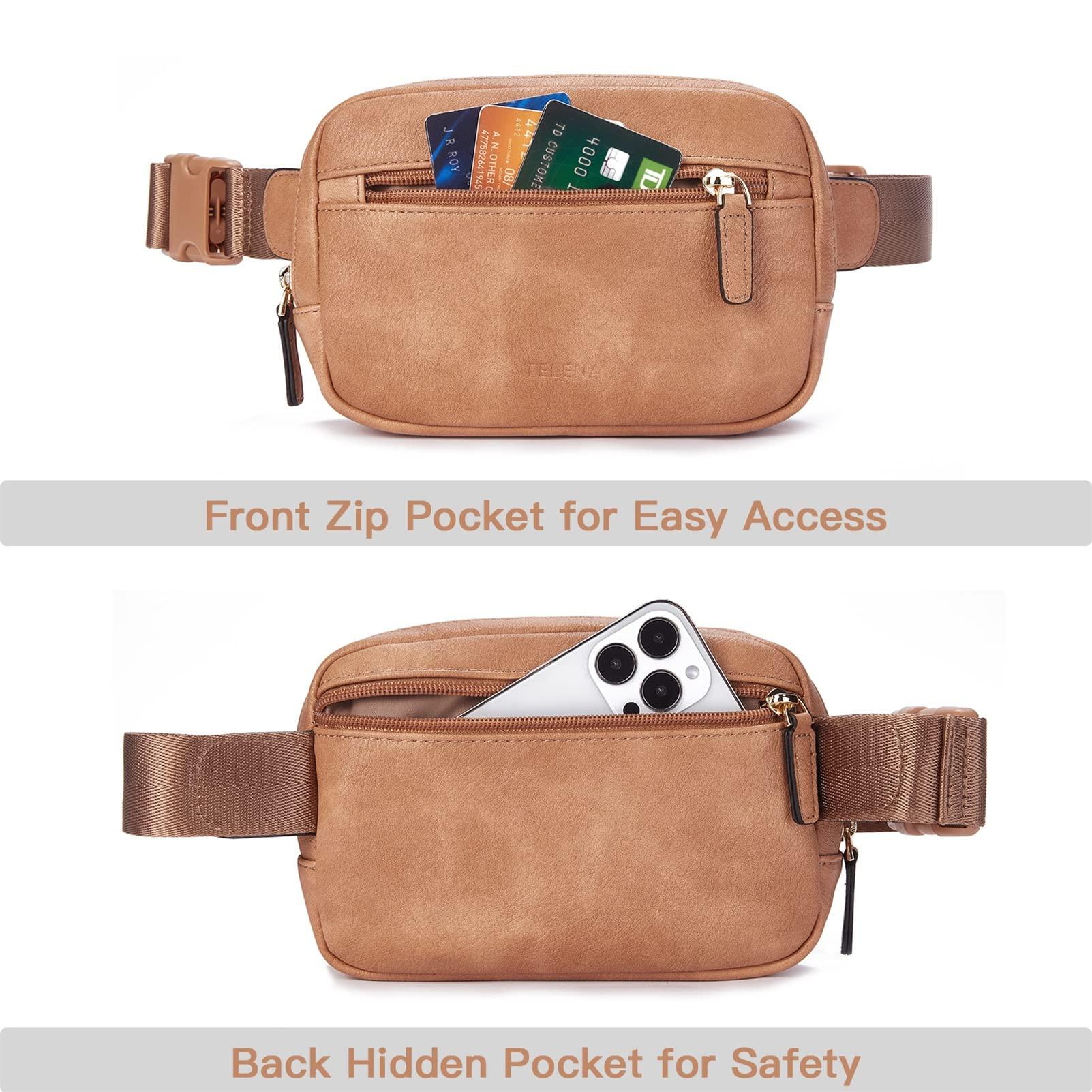 Only-bags.store PU Leder Crossbody Umhängetasche  