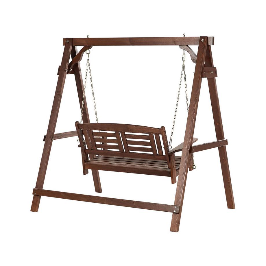 Beliani Dondolo da giardino en Legno di abete Classico NERITO  