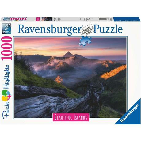 Ravensburger  Puzzle Stratovulkan Bromo, Java (1000Teile) 