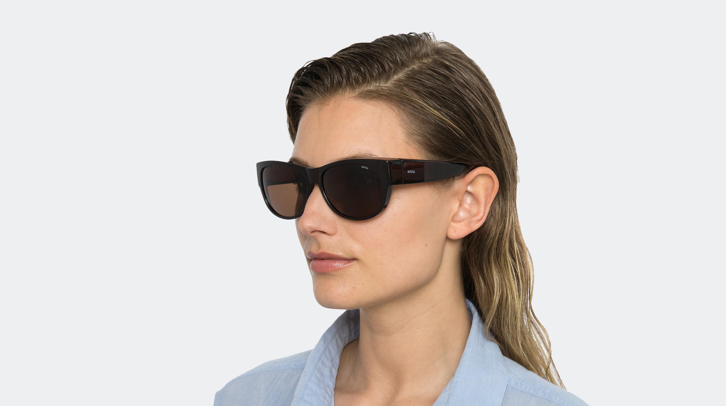 INVU Polarisierte Überbrille mit Etui  