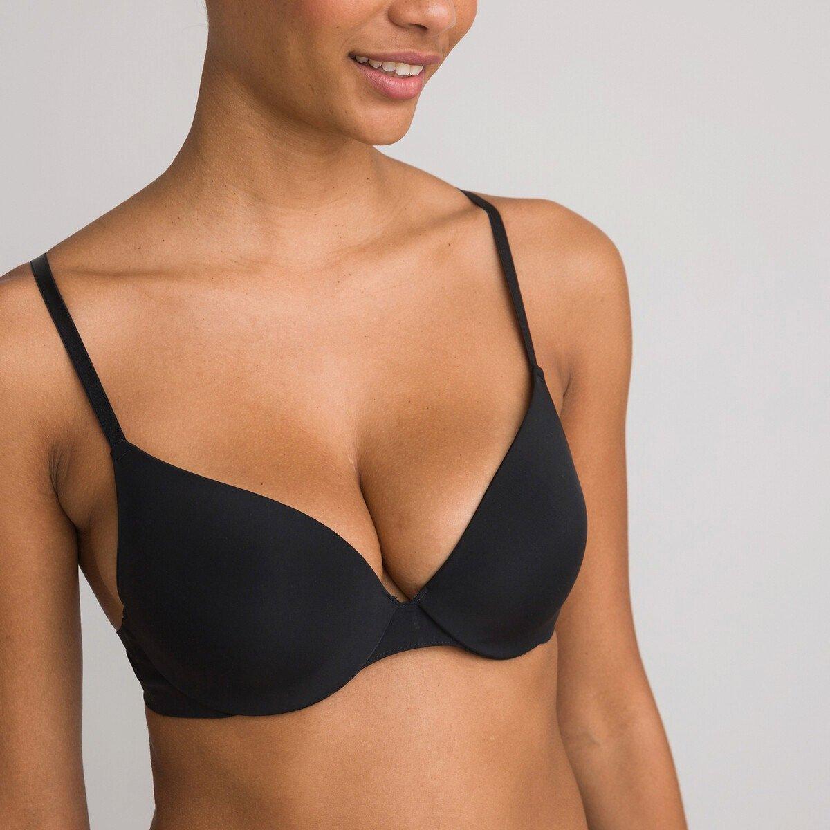 La Redoute Collections  Push-up-BH aus Mikrofaser 