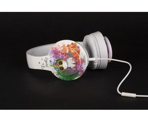 KONIX  Konix Be Funky Casque Avec fil Arceau Jouer Multicolore 