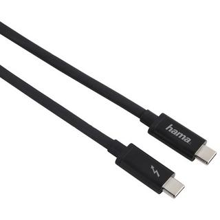 hama  00135708 Lightning-Kabel 0,5 m Schwarz 