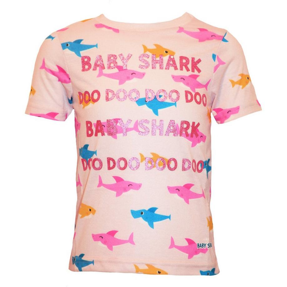 Baby Shark  Shark TShirt, Rundum bedruckt 