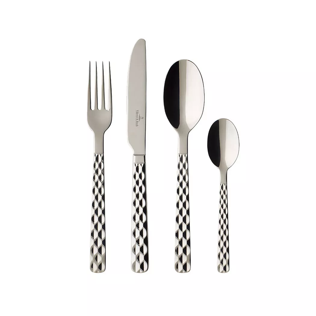 Villeroy & Boch Besteck-Set "Tafelbesteck Boston 24er Set silber"