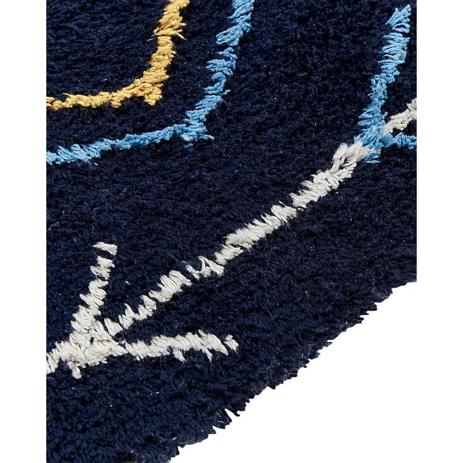 Beliani Teppich aus Baumwolle Boho CORUM  