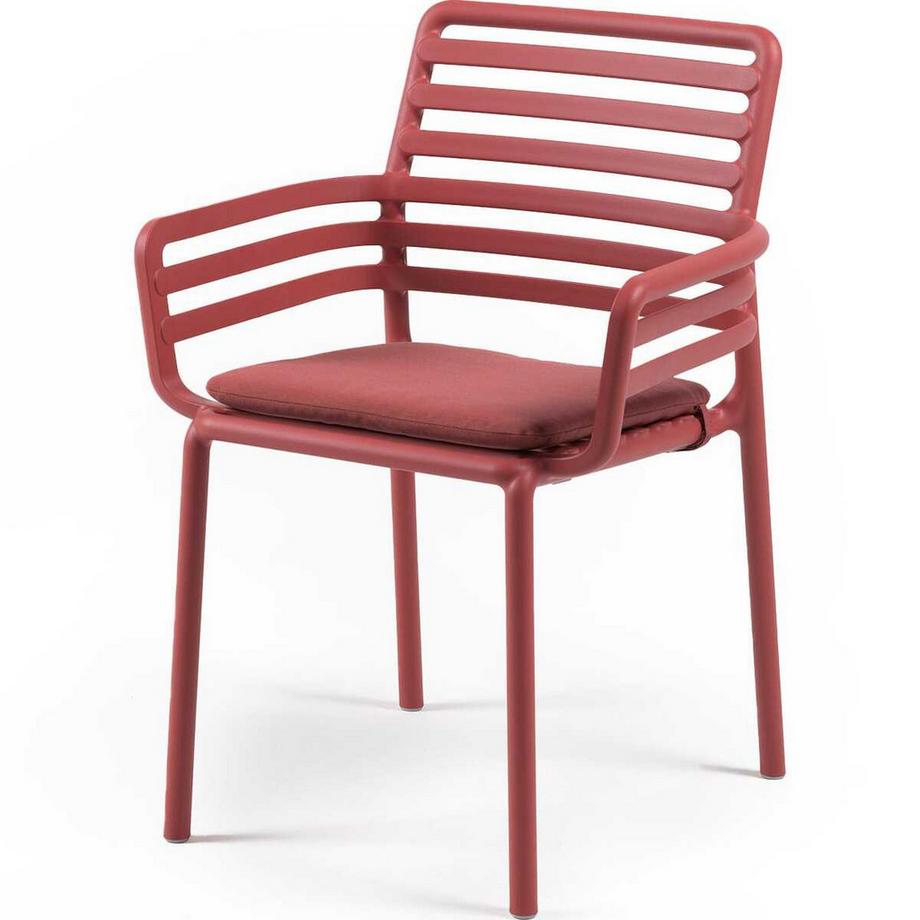NARDI outdoor Coussin de jardin pour chaise Doga rouge  