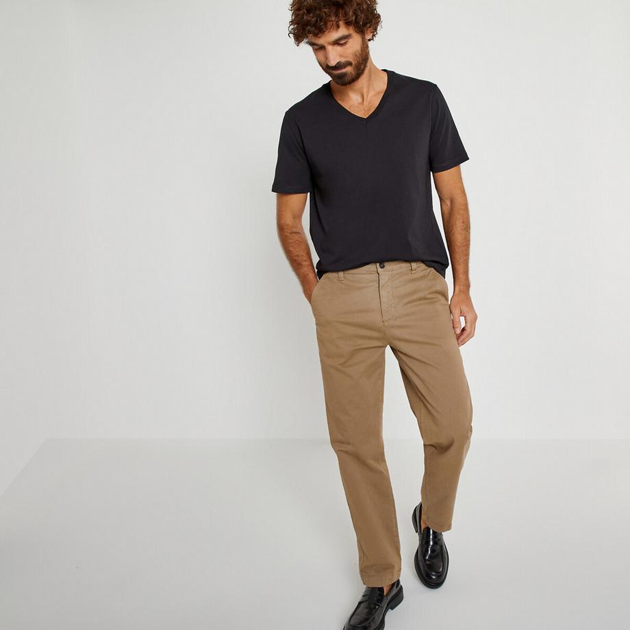 La Redoute Collections T-Shirt Col V Manches Courtes  