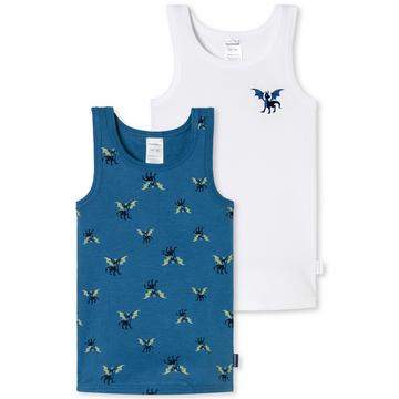 Schiesser Unterhemd Fine Rib