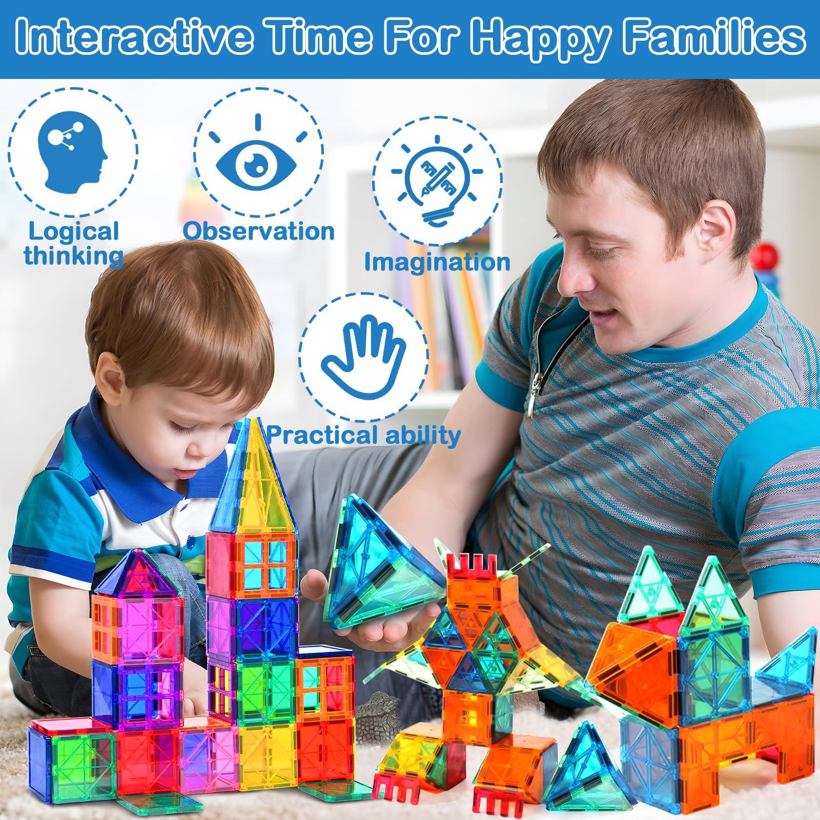 Activity-board  Blocs de construction magnétiques Jouets magnétiques Aimants 