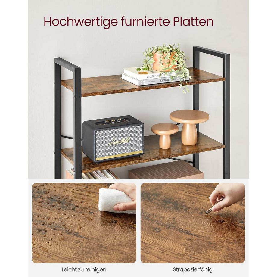Songmics Bücherregal Industriestil  