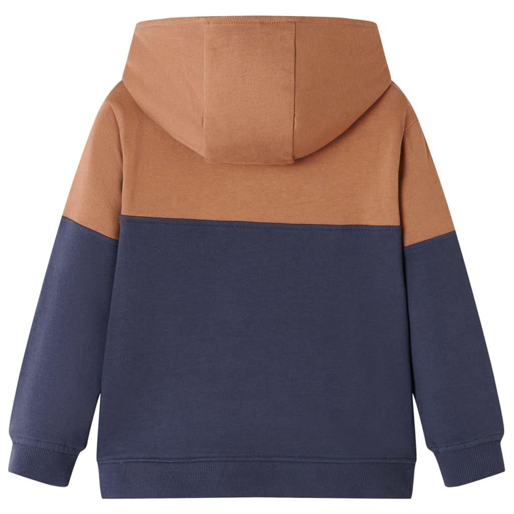 VidaXL  Sweat-shirt à capuche pour enfants coton 