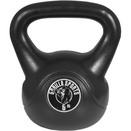 Gorilla Sports  Kettlebell Kunststoff 