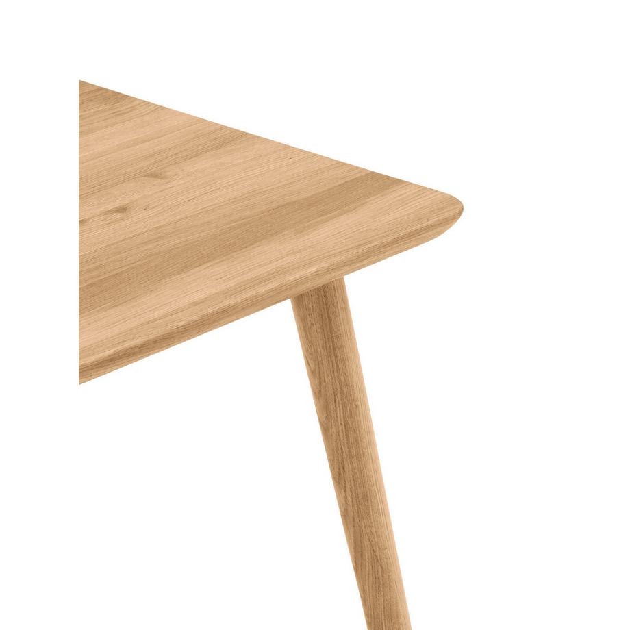 Oakywood Classic Desk - Klassischer Schreibtisch aus Massivholz - Eiche / 100x50  