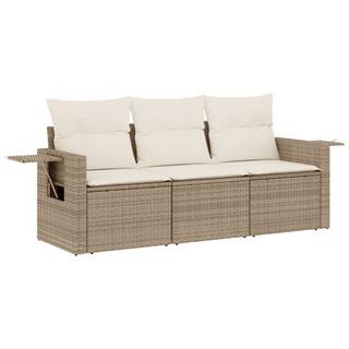 VidaXL set divano da giardino Polirattan  