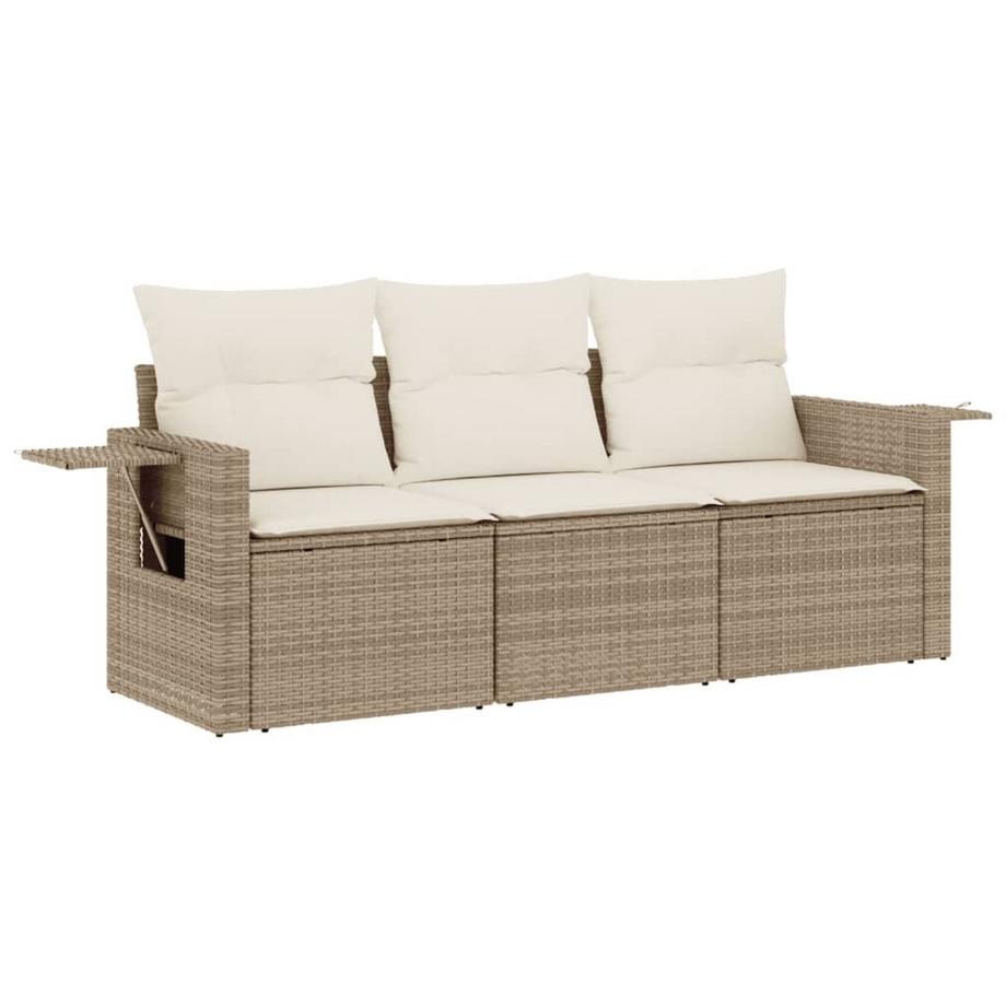 set divano da giardino Polirattan