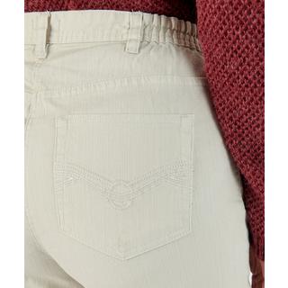 Damart  Pantalon 3 statures en toile souple et confortable. 