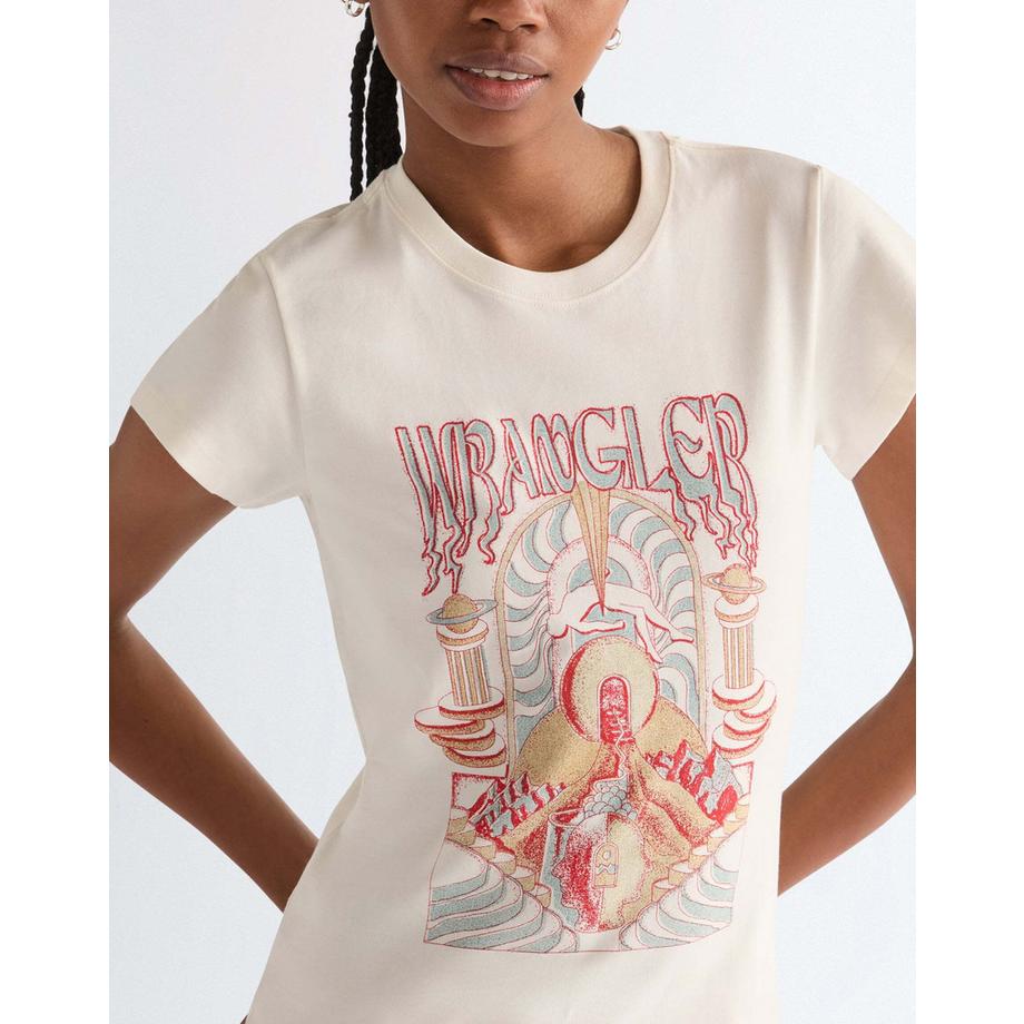 Wrangler T-Shirt Shrunken Band  