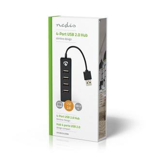 Nedis  Hub USB 2.0 - 4 ports USB 