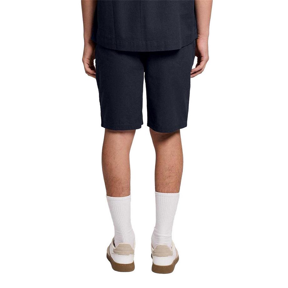 LYLE & SCOTT  Short Chino Uni Et Cintré 