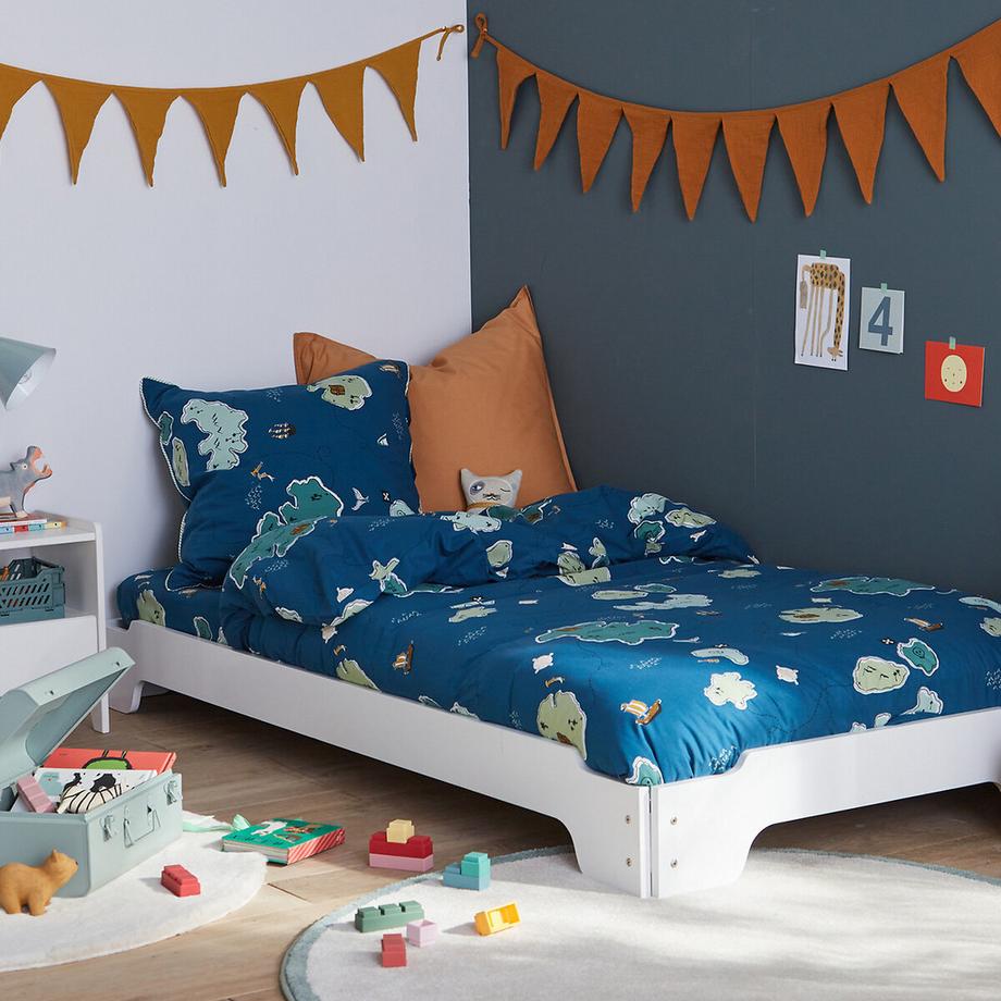 La Redoute Intérieurs Stapelbett Egzigu mit Lattenrost  