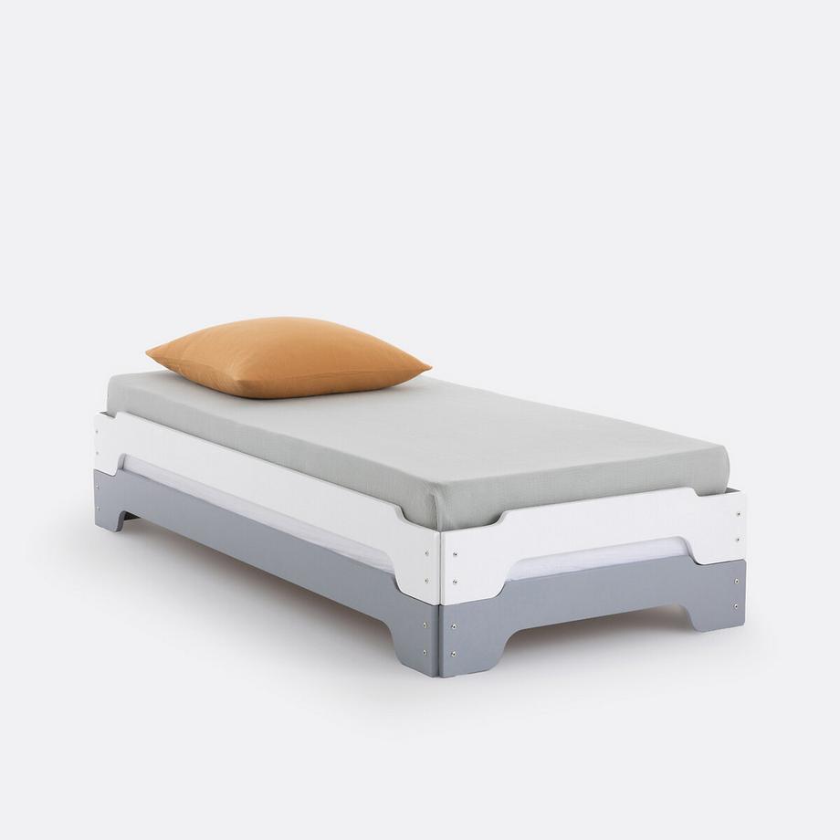La Redoute Intérieurs Stapelbett Egzigu mit Lattenrost  
