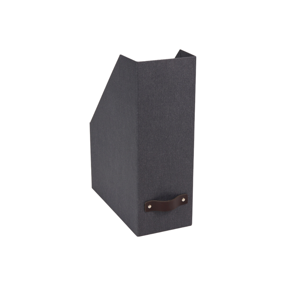 ESTELLE Stehsammler Büroablage   Schwarz Canvas