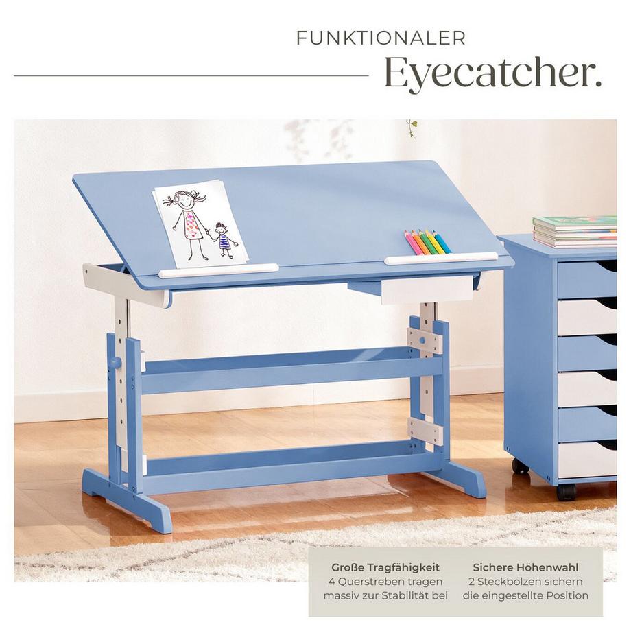 Tectake Scrivania  in legno  