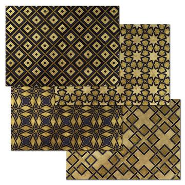 Papiertischset MOROCCAN NIGHTS 4 Sujets à 12 Blatt