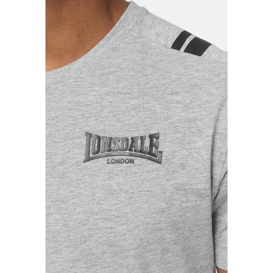 LONSDALE T-Shirt mit bedruckten Schultereinsätzen  
