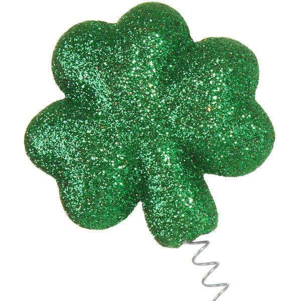 Tectake  St. Patrick’s Day Kopfschmuck glitzernde Kleeblätter 