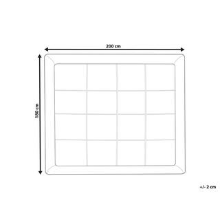 Beliani Protezioni per materassi en Microfibra AIZKORRI  