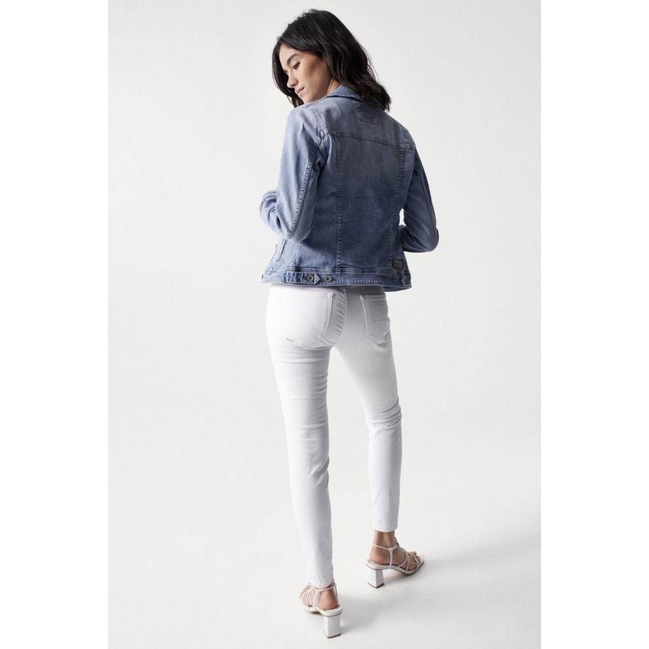 Salsa Denim Trucker Jacket Slim Fit  
