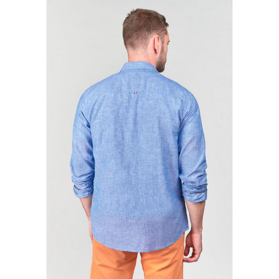 le temps des cerises Rodes Fantasia Floreale Slim Fit Camicia Maniche Lunghe  