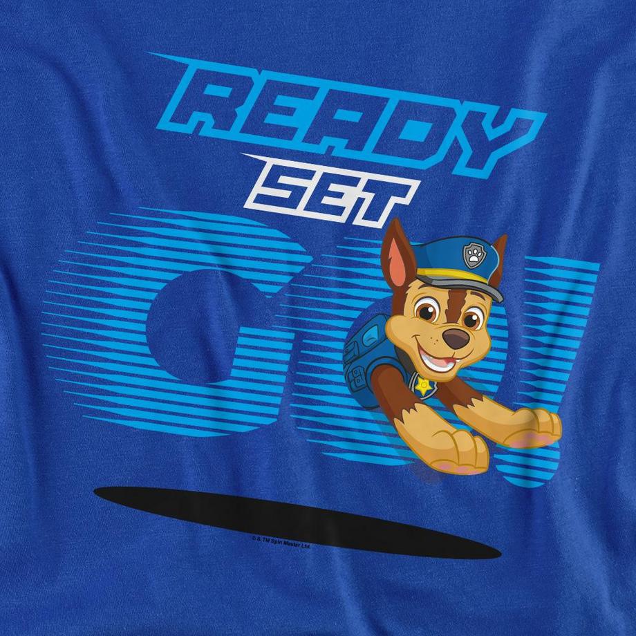 PAW PATROL Ready Set Go! T-Shirt Manches Longues  