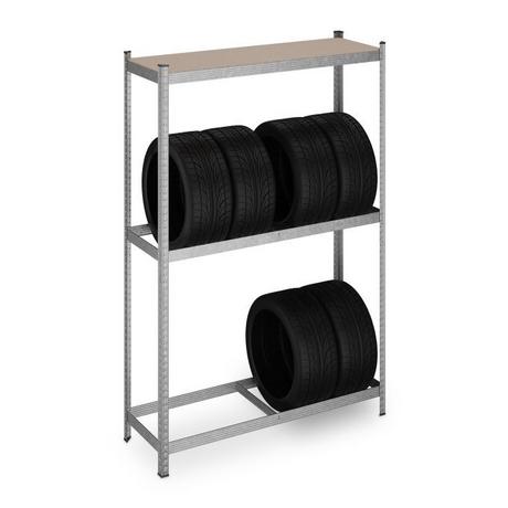 Northix Reifenregal für 8 Reifen  