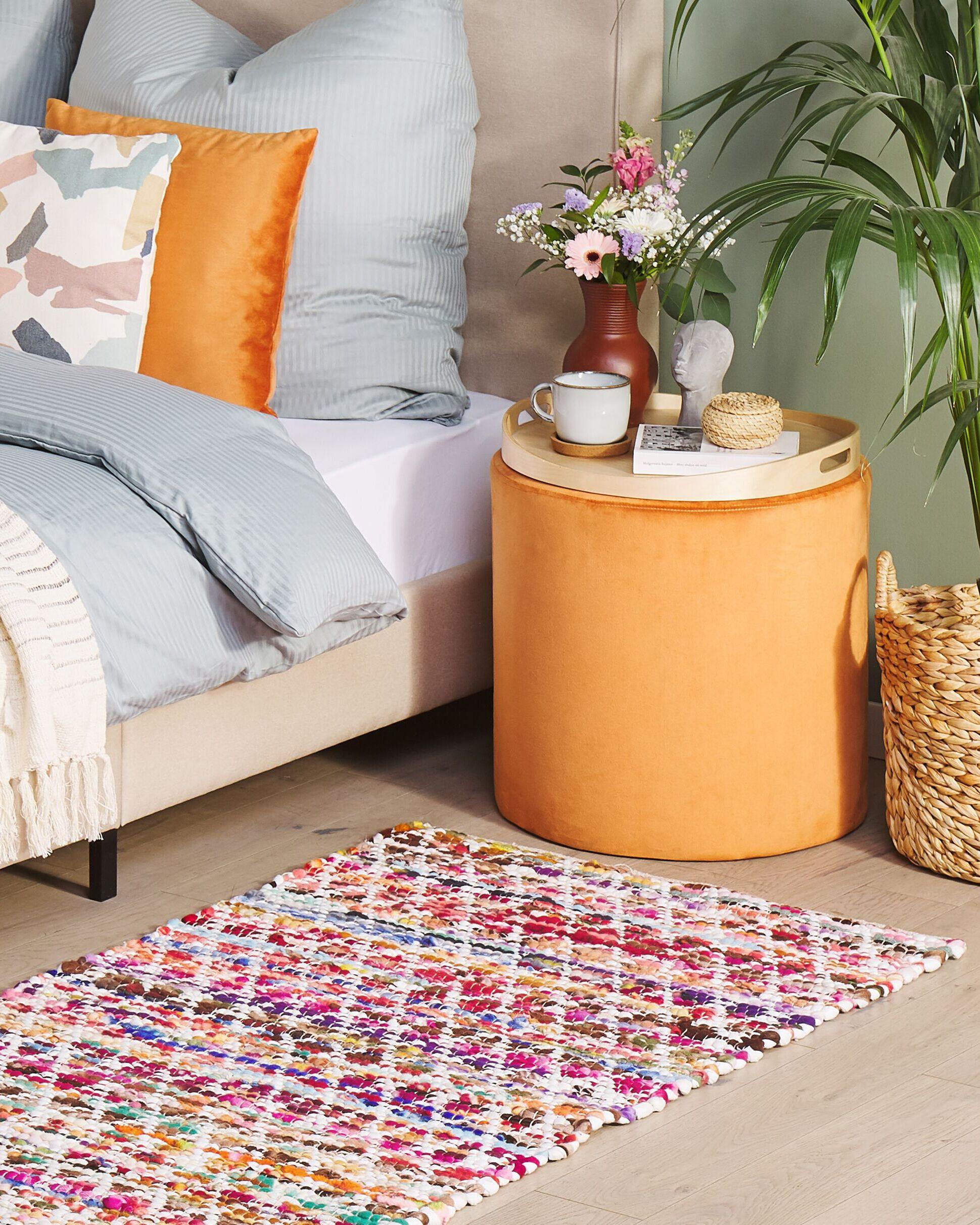 Beliani Tapis en Polyester Boho ARAKLI  