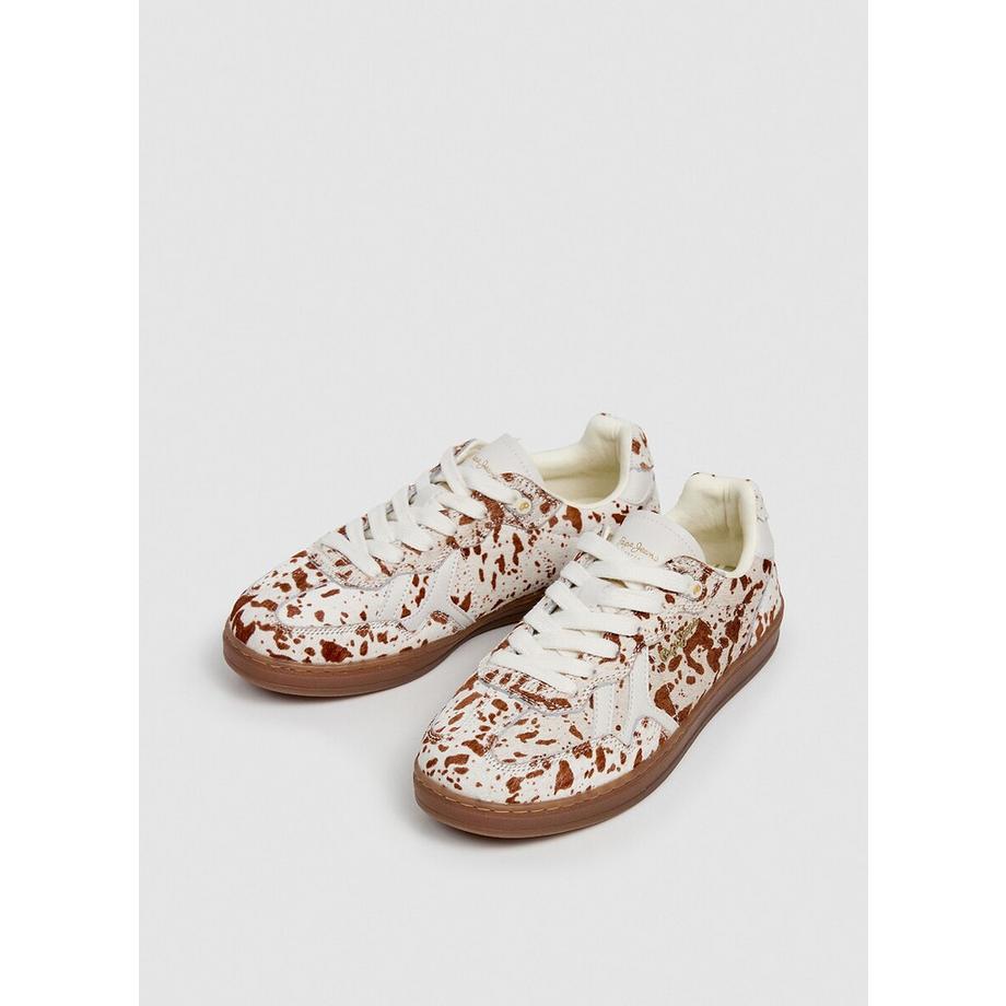 Pepe Jeans Baskets à Lacets Imprimé Animal  