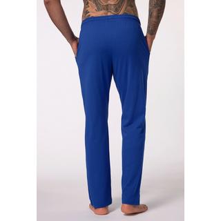 JP1880  Pantalon de pyjama Homewear à taille élastique bleu cobalt 