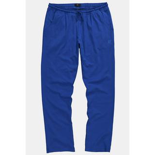 JP1880  Pantalon de pyjama Homewear à taille élastique bleu cobalt 