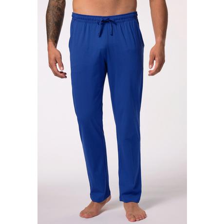 JP1880  Pantalon de pyjama Homewear à taille élastique bleu cobalt 