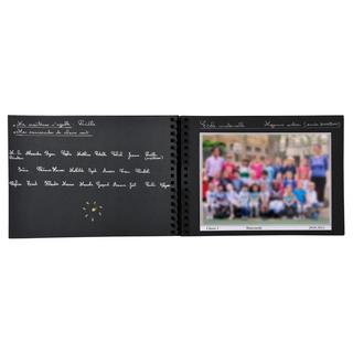 Exacompta Spiralalbum 50en Seiten pour photos de classe - 32x22 cm  