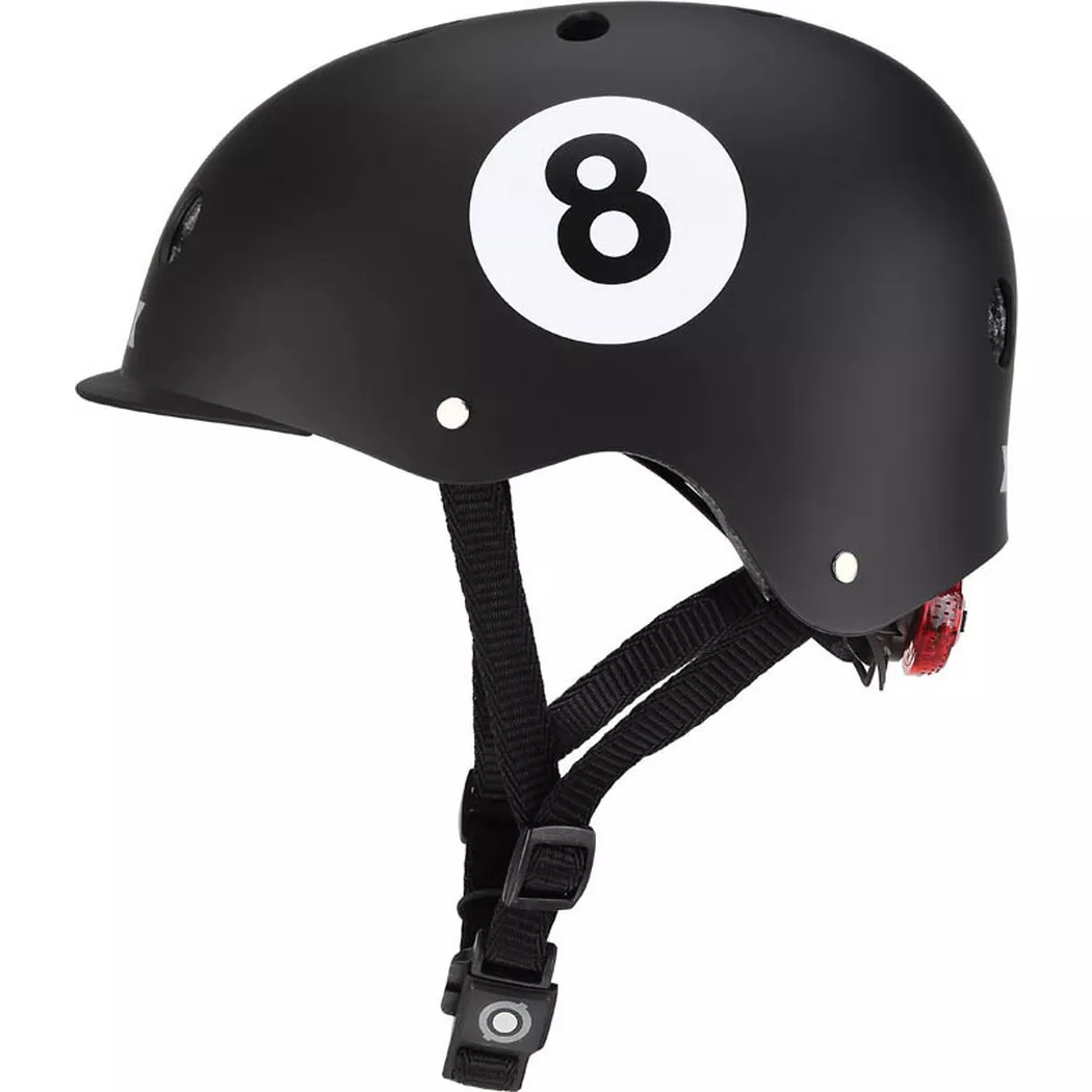GLOBBER - Kinder Elite s XSS Black 8 ball, One Size, Multicolor