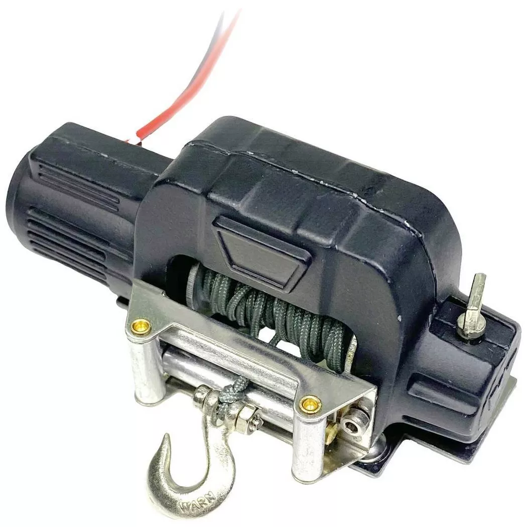 Absima - RC Metall-Seilwinde 3kg (Typ A) im Massstab 1:10, 10mm, Multicolor