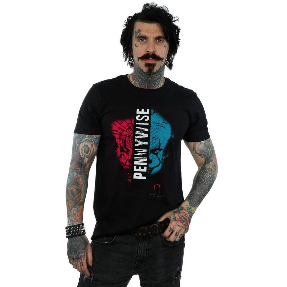 It Chapter 2 Pennywise Split Face T-Shirt  