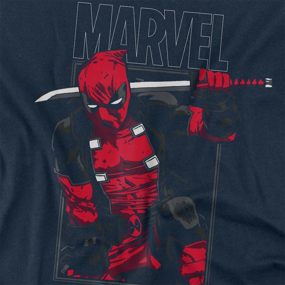 Deadpool  T-ShirtManches Longues Motiftyle Épée 