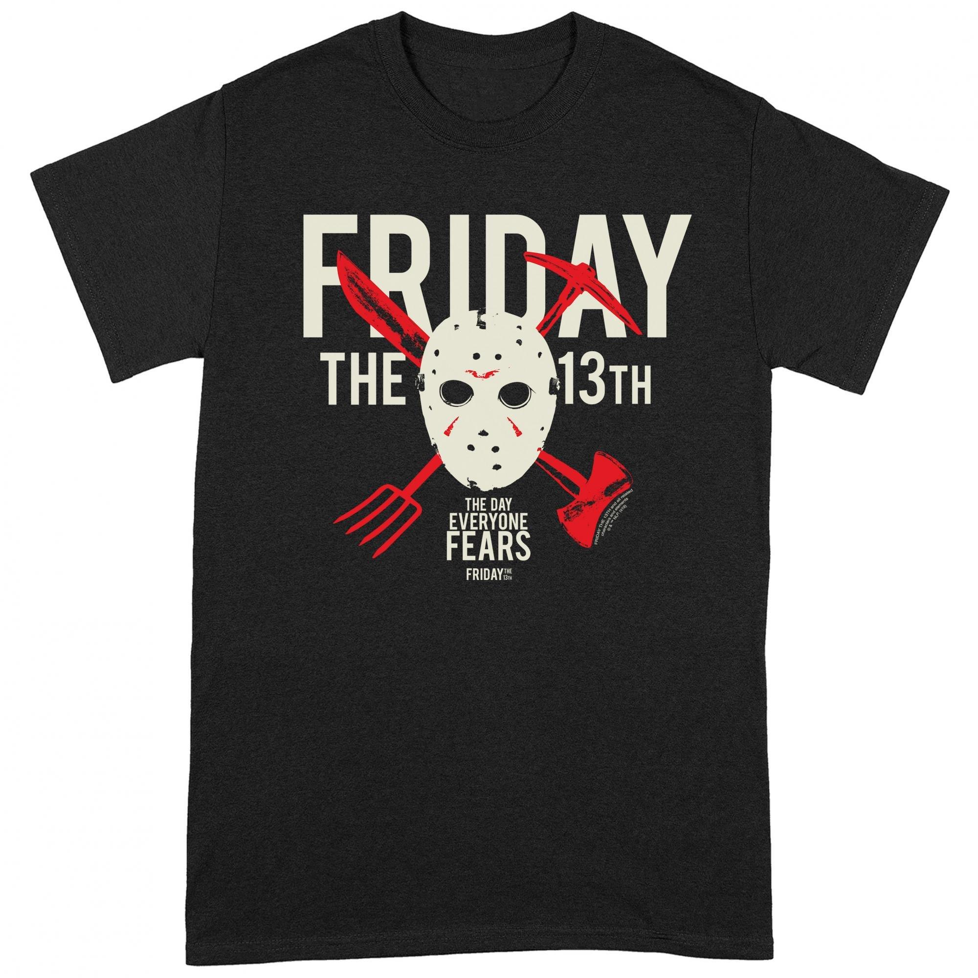 Friday The 13th  Tshirt DAY OF FEAR 