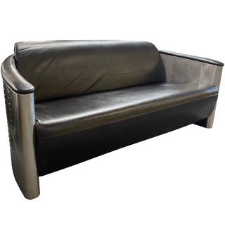 mutoni Sofa Bolton 3-Sitzer Vintage Black  